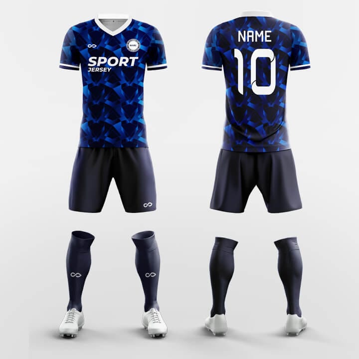 XTeamwear Soccer Uniforms Blue / S Meadow - Custom Soccer Jerseys Kit Sublimated for Club FT260124S