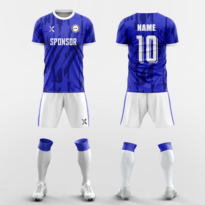 XTeamwear Soccer Uniforms blue / S Mecha - Custom Soccer Jerseys Kit Sublimated for Team