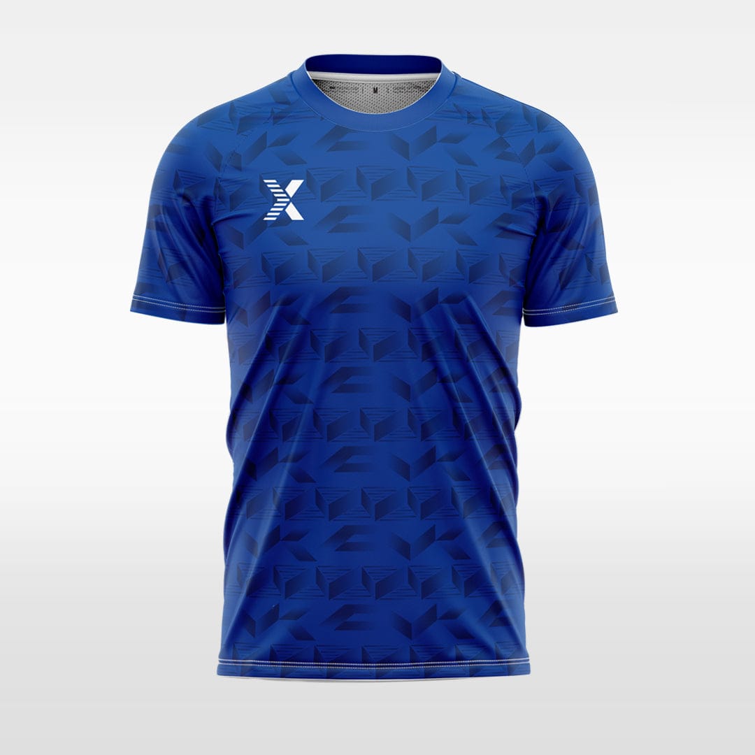 XTeamwear Soccer Uniforms blue / S Origami Arrangement- Custom Soccer Jerseys Kit Sublimated for Team