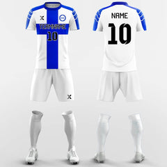 XTeamwear Soccer Uniforms Blue / S Pray - Custom Soccer Jerseys Kit Sublimated Design