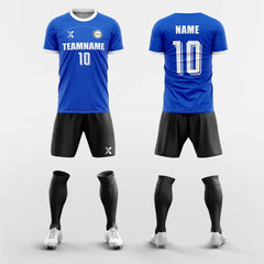 XTeamwear Soccer Uniforms Blue / S Refine - Custom Soccer Jerseys Kit Sublimated Design