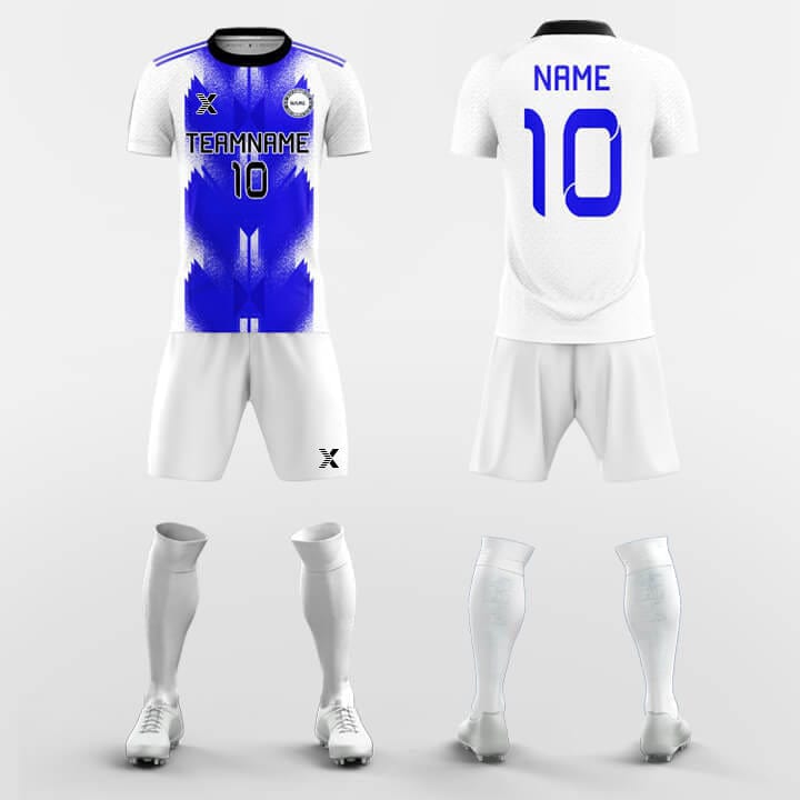 XTeamwear Soccer Uniforms Blue / S Shady - Custom Soccer Jerseys Kit Sublimated Design