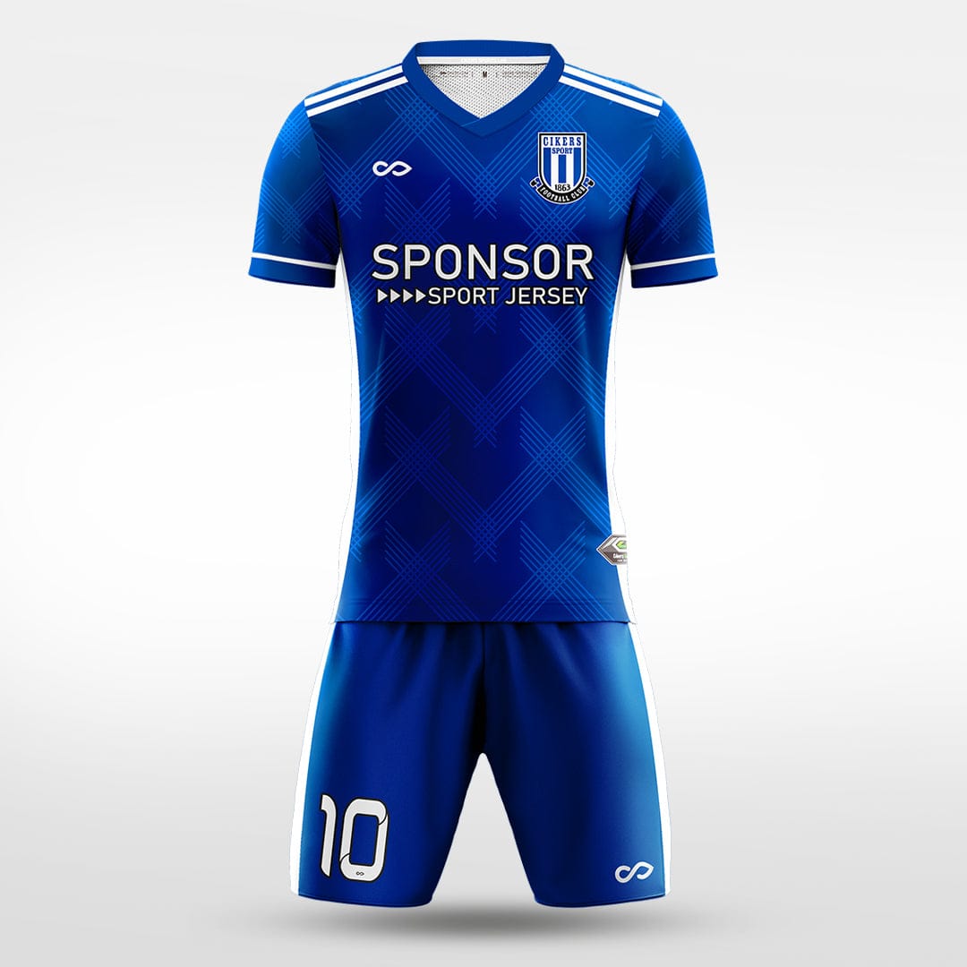 XTeamwear Soccer Uniforms blue / S siege - Custom Soccer Jerseys Kit Sublimated for Team - WS204GCWC3