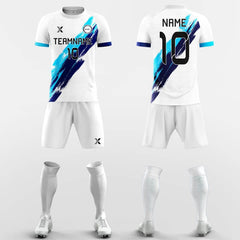 XTeamwear Soccer Uniforms Blue / S Sky - Custom Soccer Jerseys Kit Sublimated Design