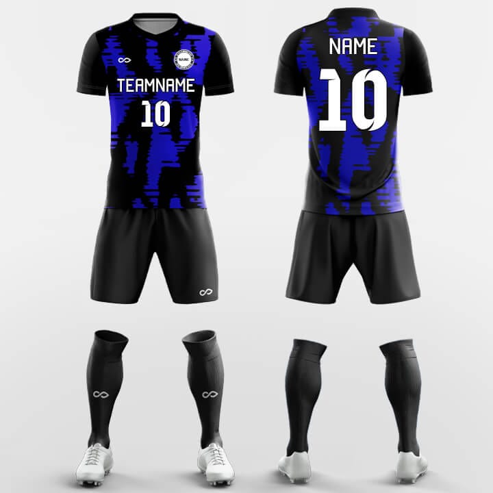 XTeamwear Soccer Uniforms Blue / S Stream - Custom Soccer Jerseys Kit Sublimated for Club