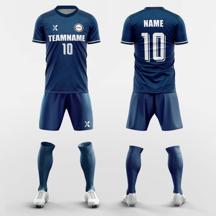 XTeamwear Soccer Uniforms Blue / S Transcend-Custom Soccer Jerseys Kit Sublimated Design