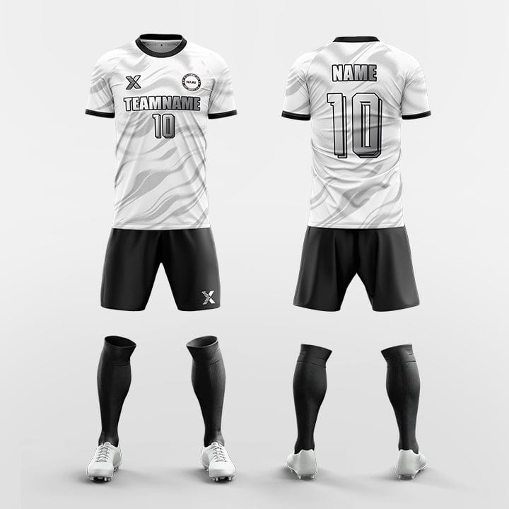 XTeamwear Soccer Uniforms Breeze - Custom Soccer Jerseys Kit Sublimated Design