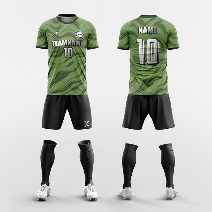 XTeamwear Soccer Uniforms Breeze - Custom Soccer Jerseys Kit Sublimated Design