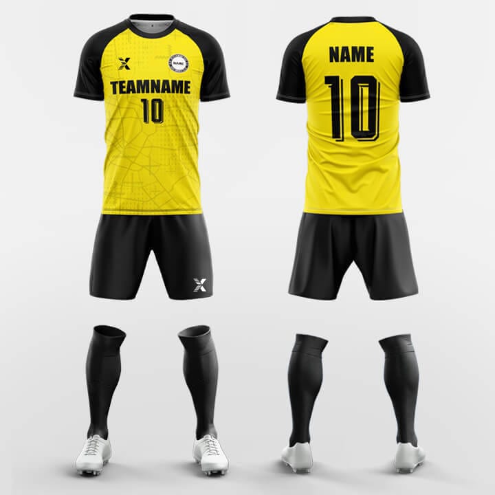 XTeamwear Soccer Uniforms Bud-Custom Soccer Jerseys Kit Sublimated Design