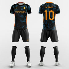 XTeamwear Soccer Uniforms Camo - Custom Soccer Jerseys Kit Sublimation for Youth