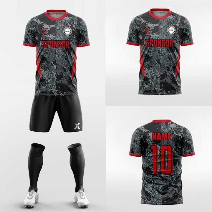 XTeamwear Soccer Uniforms camouflage color - Custom Soccer Jerseys Kit Sublimated for Team