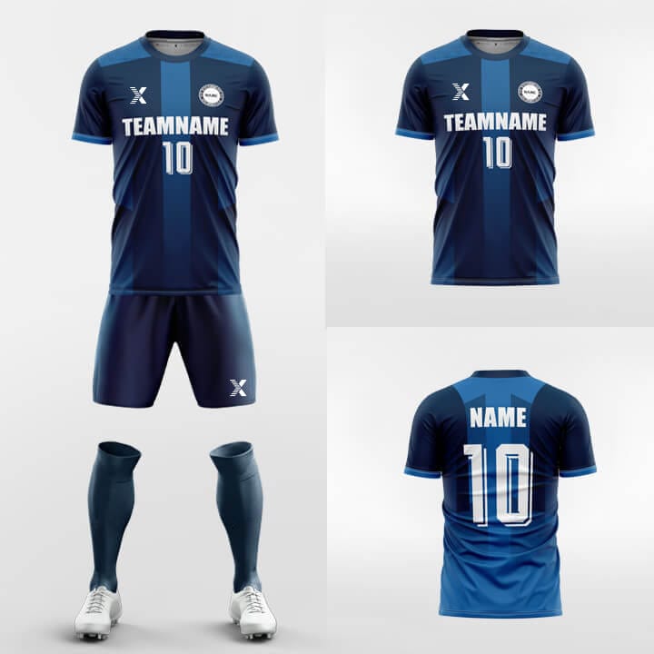 XTeamwear Soccer Uniforms Canal-Custom Soccer Jerseys Kit Sublimated Design