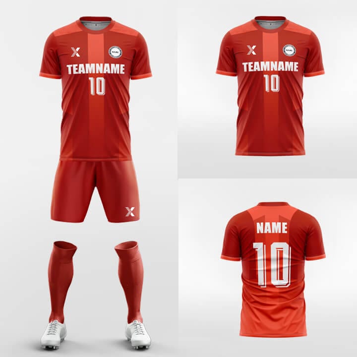 XTeamwear Soccer Uniforms Canal-Custom Soccer Jerseys Kit Sublimated Design