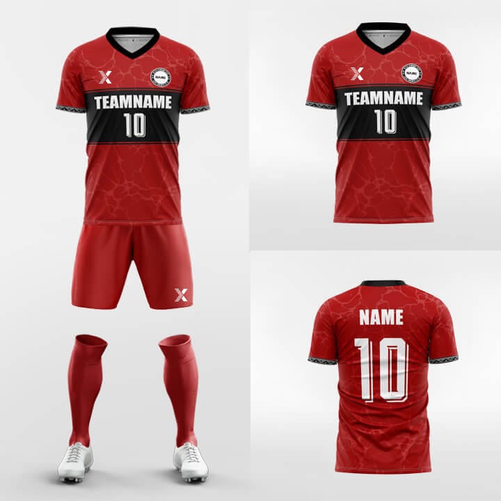 XTeamwear Soccer Uniforms Champagne - Custom Soccer Jerseys Kit Sublimated for Team