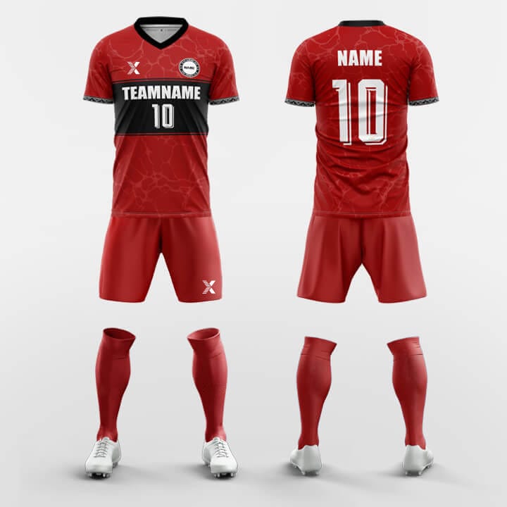 XTeamwear Soccer Uniforms Champagne - Custom Soccer Jerseys Kit Sublimated for Team