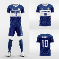 XTeamwear Soccer Uniforms Champagne - Custom Soccer Jerseys Kit Sublimated for Team