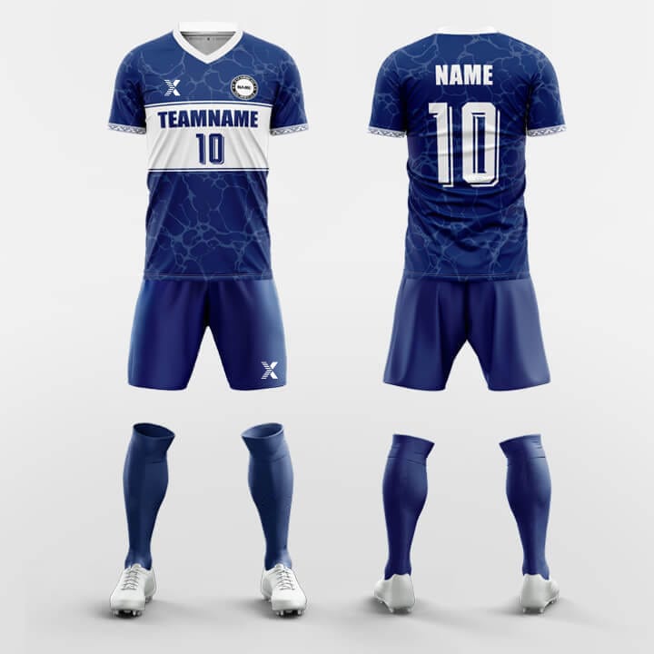 XTeamwear Soccer Uniforms Champagne - Custom Soccer Jerseys Kit Sublimated for Team