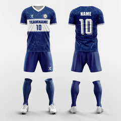 XTeamwear Soccer Uniforms Champagne - Custom Soccer Jerseys Kit Sublimated for Team