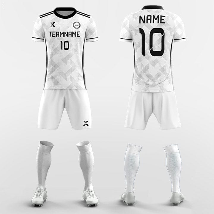 XTeamwear Soccer Uniforms Check - Custom Soccer Jerseys Kit Sublimated for Women