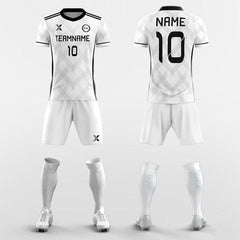 XTeamwear Soccer Uniforms Check - Custom Soccer Jerseys Kit Sublimated for Women