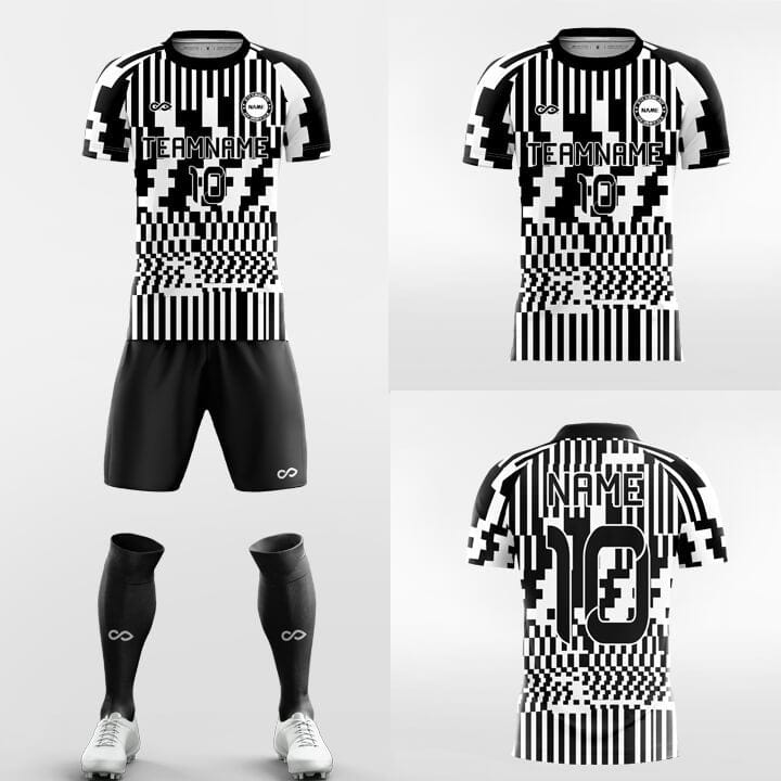 XTeamwear Soccer Uniforms Checkerboard - Custom Soccer Jerseys Kit Sublimated for Team FT260130S