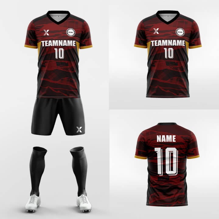 XTeamwear Soccer Uniforms Chorus-Custom Soccer Jerseys Kit Sublimated Design