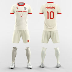 XTeamwear Soccer Uniforms Classic Color - Custom Soccer Jerseys Kit Sublimated for League