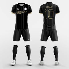 XTeamwear Soccer Uniforms Classic Stripes - Custom Soccer Jerseys Kit Sublimated for Club FT260227S