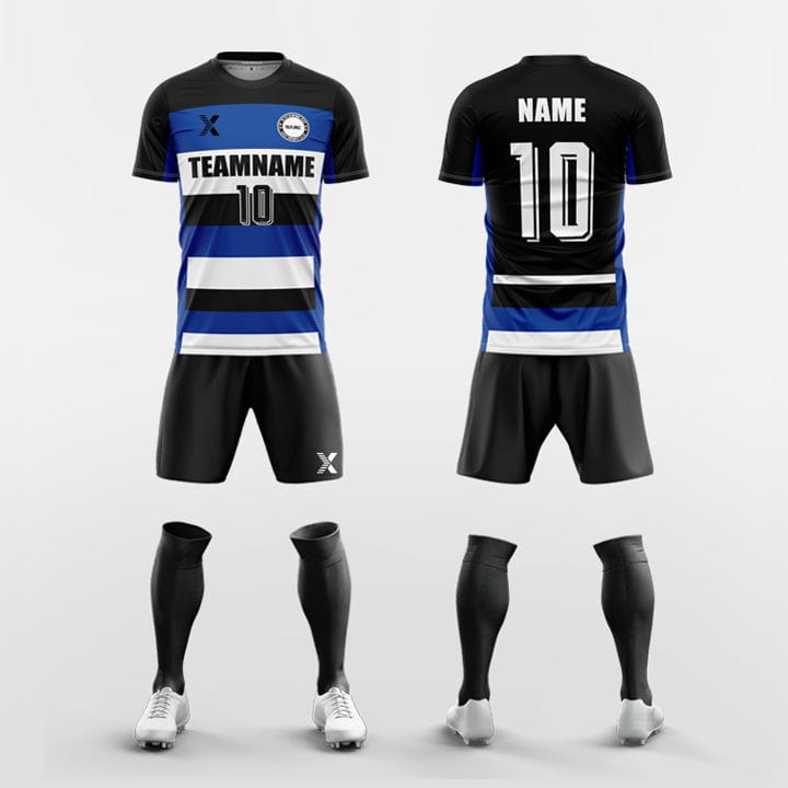 XTeamwear Soccer Uniforms College - Custom Soccer Jerseys Kit Sublimated Design