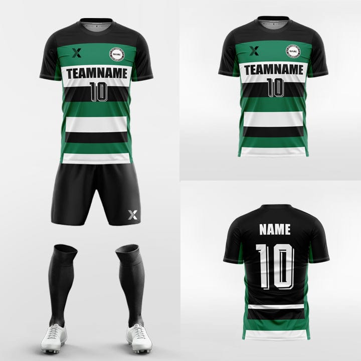XTeamwear Soccer Uniforms College - Custom Soccer Jerseys Kit Sublimated Design