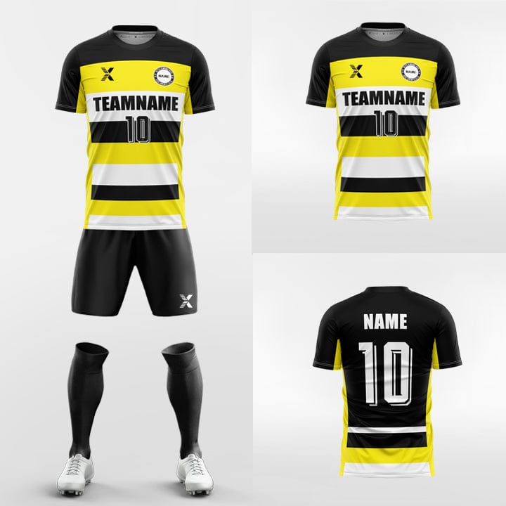 XTeamwear Soccer Uniforms College - Custom Soccer Jerseys Kit Sublimated Design