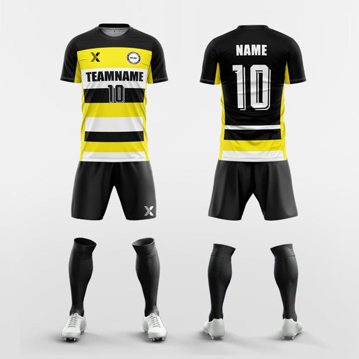 XTeamwear Soccer Uniforms College - Custom Soccer Jerseys Kit Sublimated Design