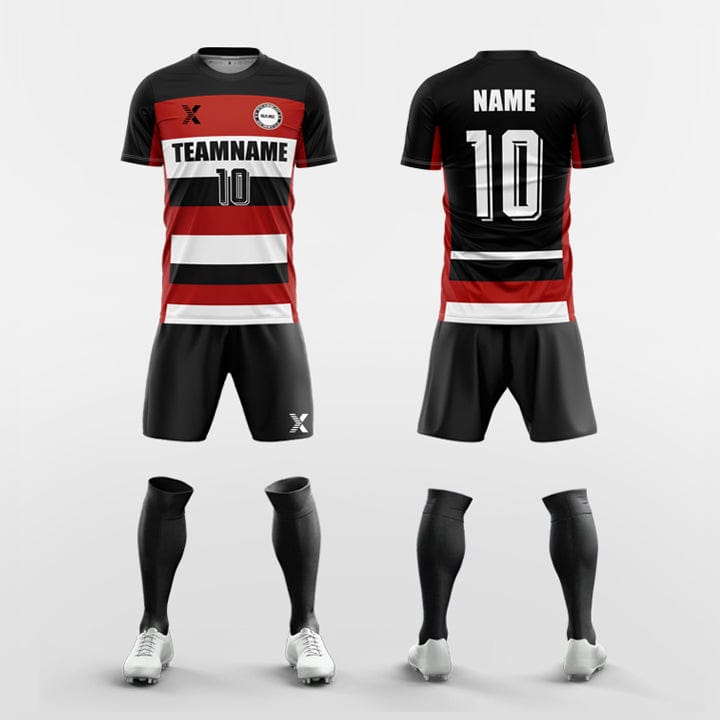XTeamwear Soccer Uniforms College - Custom Soccer Jerseys Kit Sublimated Design