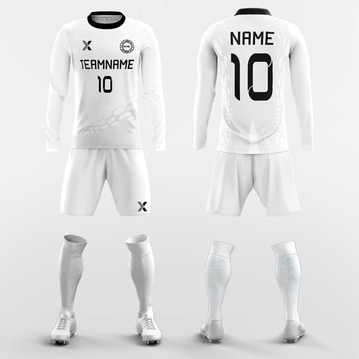XTeamwear Soccer Uniforms Connect - Custom Club Soccer Uniforms Long Sleeve Sublimated