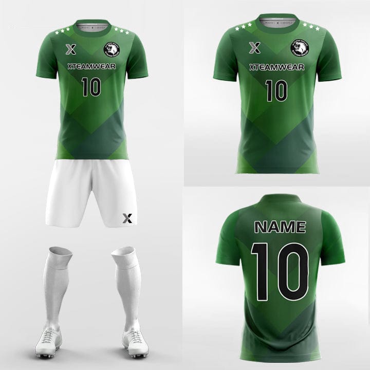 XTeamwear Soccer Uniforms Cool Block - Custom Soccer Jerseys Kit Sublimated for School