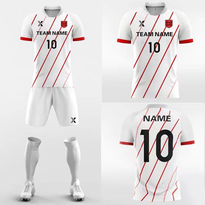 XTeamwear Soccer Uniforms Cool - Custom Soccer Jerseys Kit Sublimation for Club