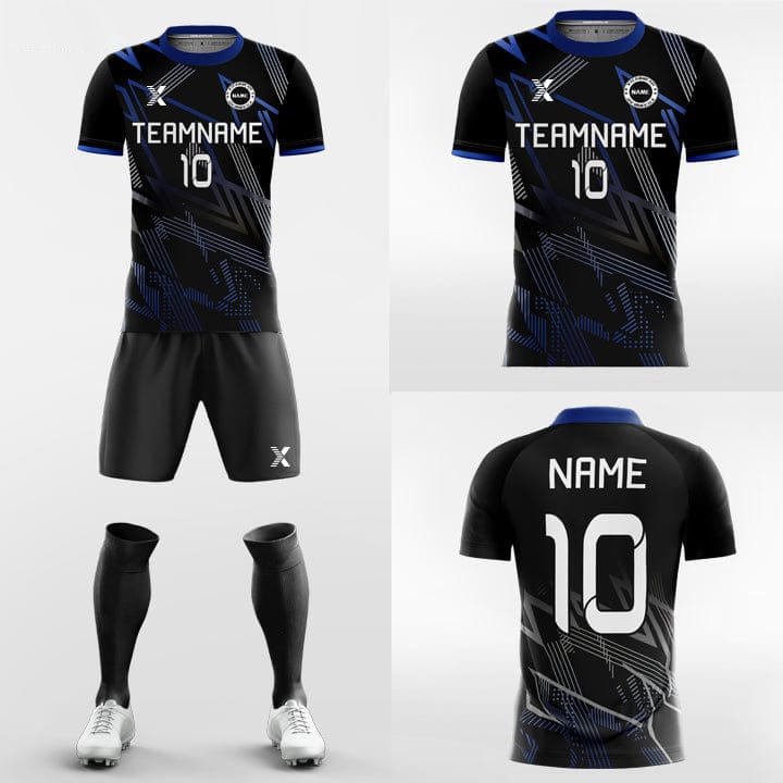 XTeamwear Soccer Uniforms Cool Moire - Custom Soccer Jerseys Kit Sublimated for Club