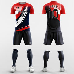 XTeamwear Soccer Uniforms Cool Style - Custom Soccer Jerseys Kit Sublimated for University