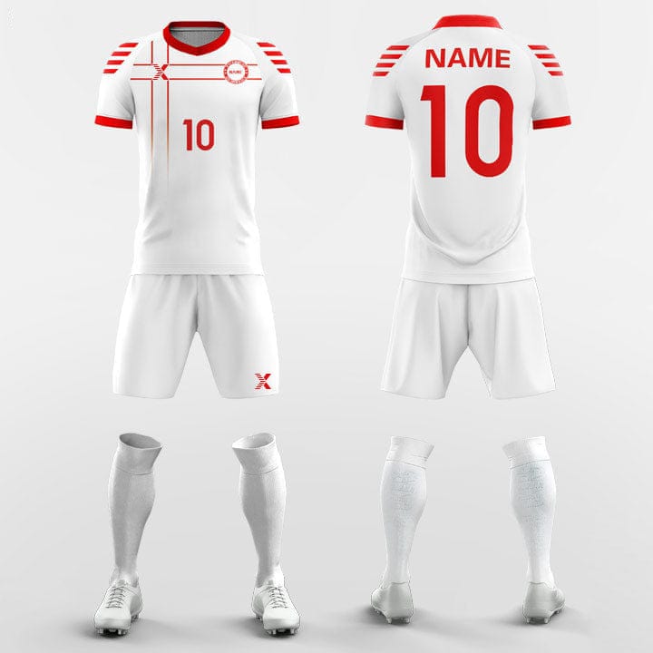 XTeamwear Soccer Uniforms Cool Style - Custom Soccer Jerseys Kit Sublimated for Women