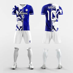 XTeamwear Soccer Uniforms Counter - Custom Soccer Jerseys Kit Sublimated for Club