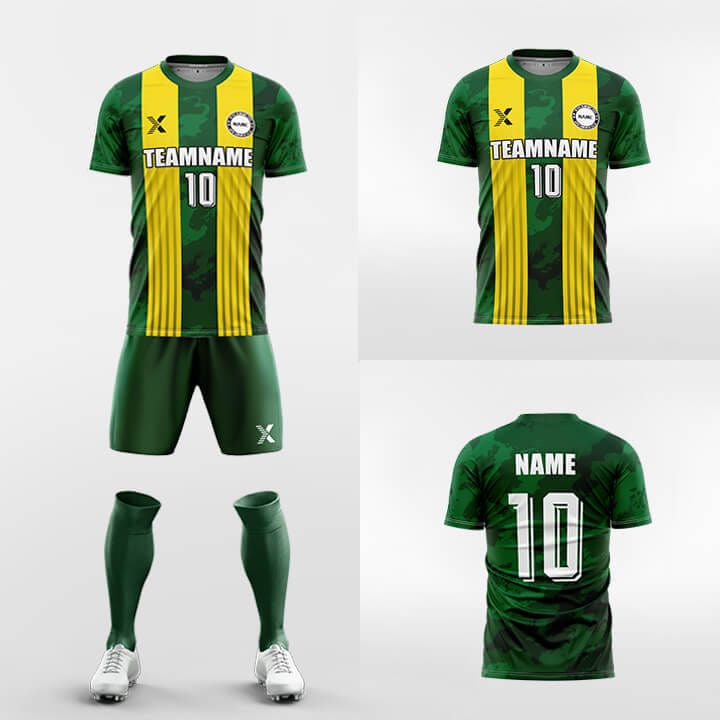 XTeamwear Soccer Uniforms Crack - Custom Soccer Jerseys Kit Sublimated Design