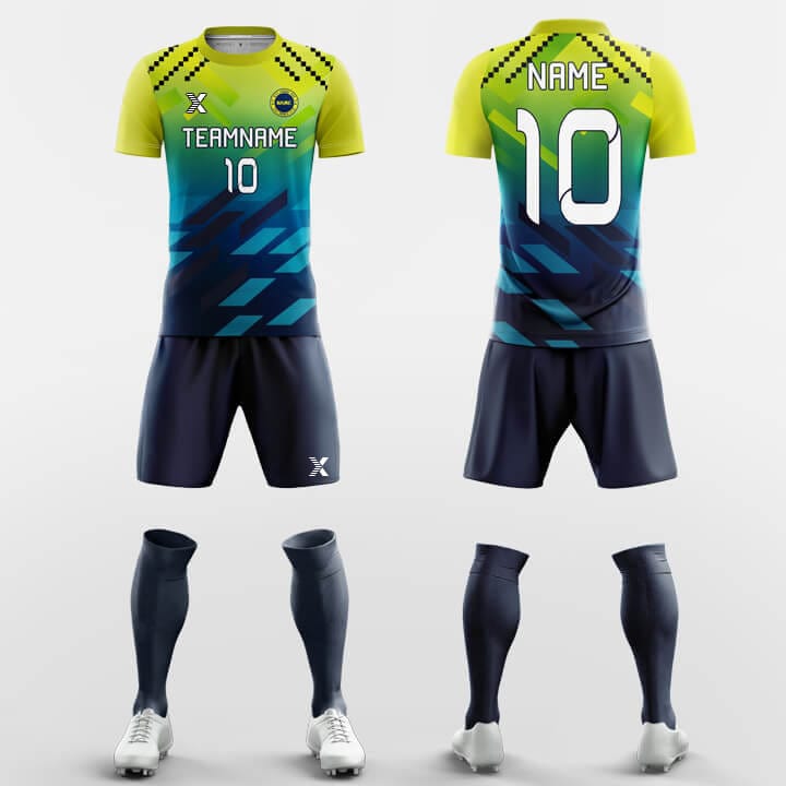 XTeamwear Soccer Uniforms Cryocide  - Custom Soccer Jerseys Kit Sublimated Design
