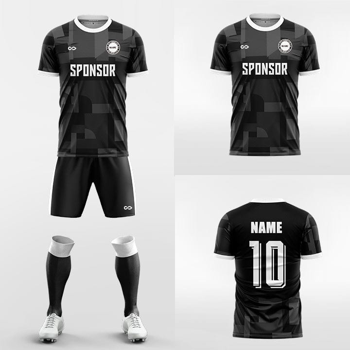 XTeamwear Soccer Uniforms cube- Custom Soccer Jerseys Kit Sublimated for Team