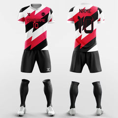 XTeamwear Soccer Uniforms Cut and Sew - Custom Soccer Jerseys Kit Sublimated Design