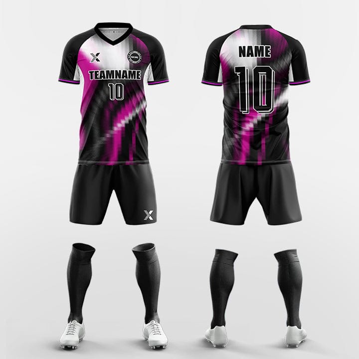 XTeamwear Soccer Uniforms dappled light and shadow - Custom Soccer Jerseys Kit Sublimated for Team