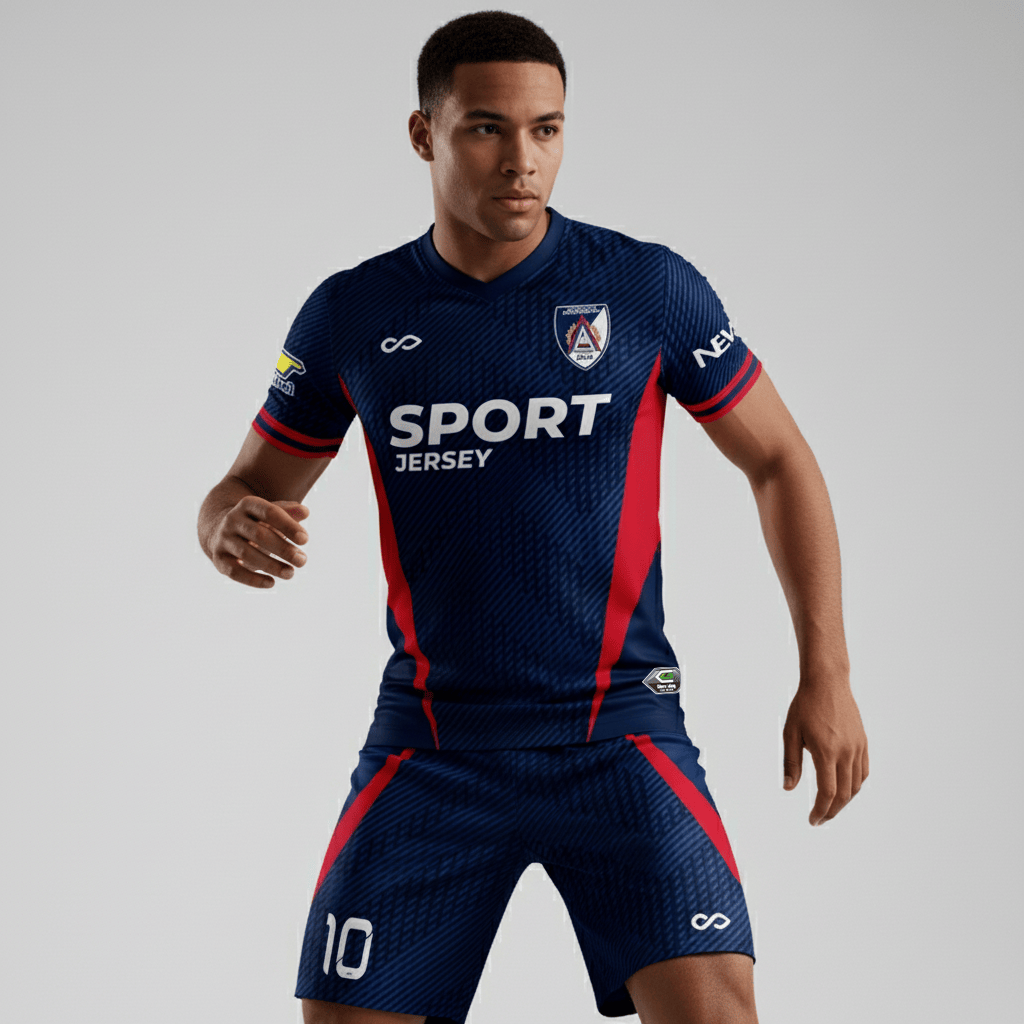 XTeamwear Soccer Uniforms Dark blue / S Armor of Radiant Light (Three Generations) - Custom Soccer Jerseys Kit Sublimated for Team（Special Offer）