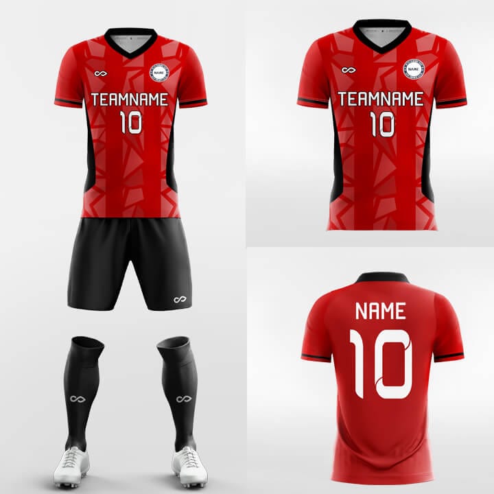 XTeamwear Soccer Uniforms Debris - Custom Soccer Jerseys Kit Sublimated for Team FT260321S