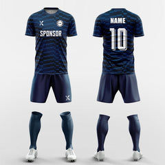 XTeamwear Soccer Uniforms Deep Blue / S Mosaic - Custom Soccer Jerseys Kit Sublimated for Team