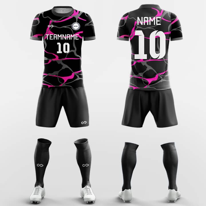 XTeamwear Soccer Uniforms Deeppink / S Camouflage - Custom Soccer Jerseys Kit Sublimated for Team FT260115S