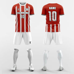 XTeamwear Soccer Uniforms Duel-Custom Soccer Jerseys Kit Sublimated Design